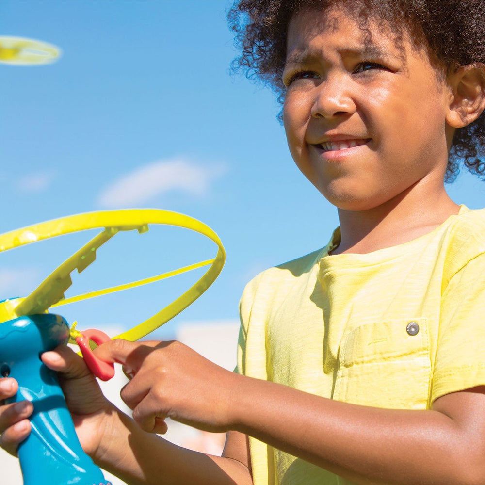 Fliegender Propeller - Scheibe mit farbigem Licht - Tublu.de