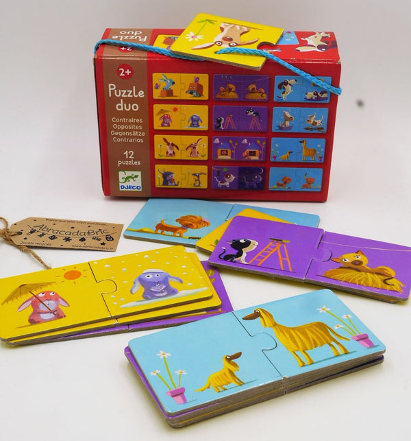 Duo-Puzzle für die Kleinsten – Gegensätze - Tublu.de