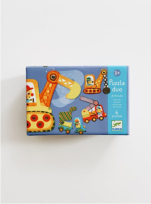 Bewegliches Puzzle Duo für die Kleinsten – Fahrzeuge - Tublu.de