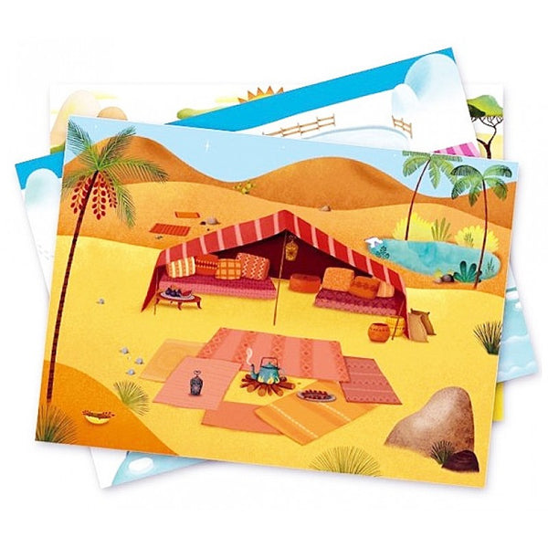 Aufkleber-Set – Länder - Tublu.de