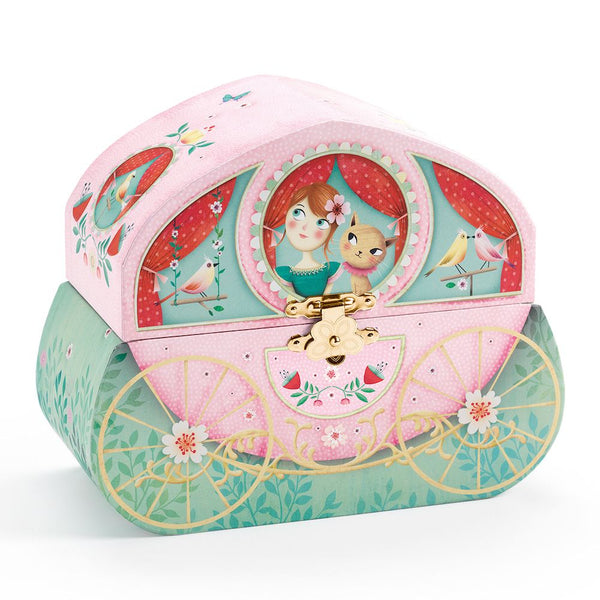 Schatulle mit Spieluhr  – Kutsche - Tublu.de