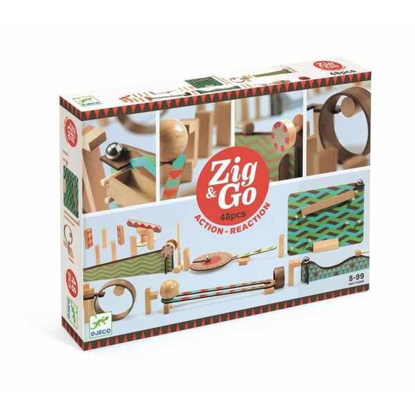 Zig&Go-Bahnbau-Set  - 48 Teile - Tublu.de