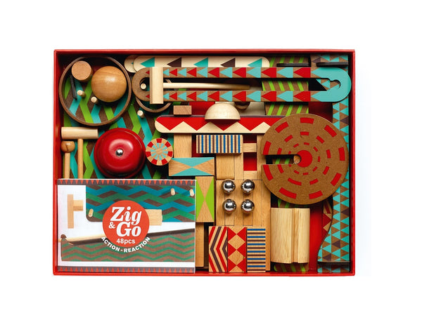 Zig&Go-Bahnbau-Set  - 48 Teile - Tublu.de