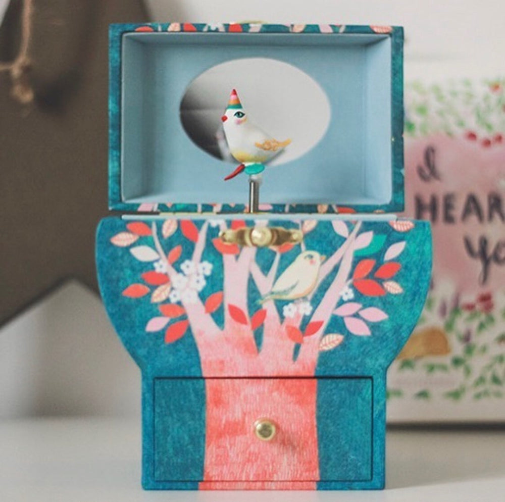 Schatulle mit Spieluhr  - Poetischer Baum - Tublu.de