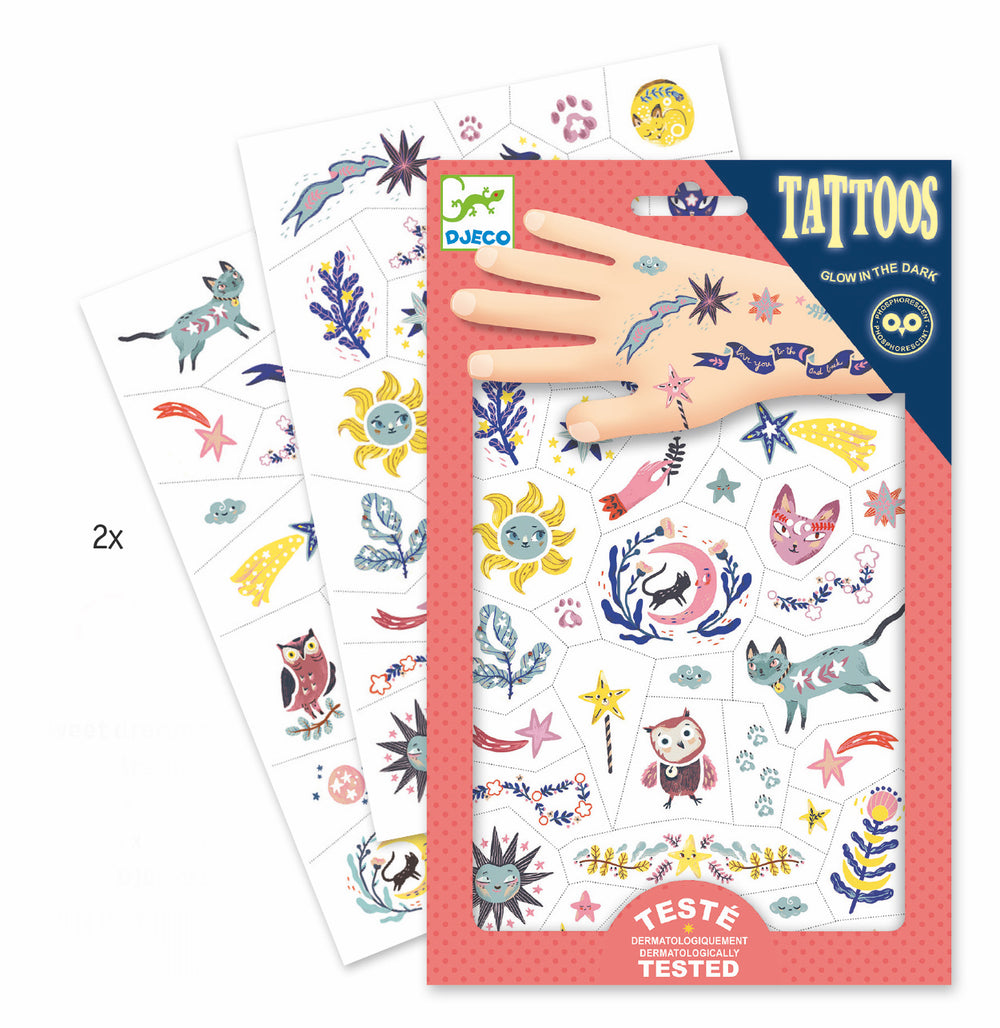 Im Dunkeln leuchtende Tattoos – Träume - Tublu.de