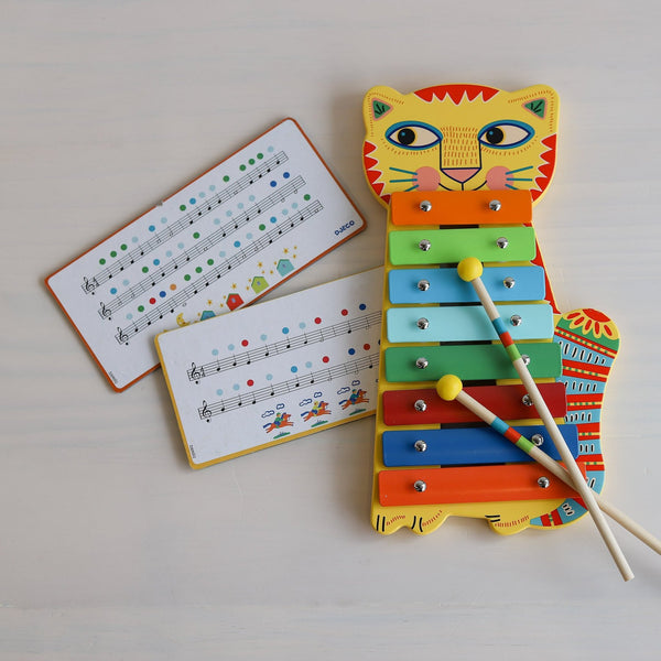 Holz-Zimbel  – Katze - Tublu.de