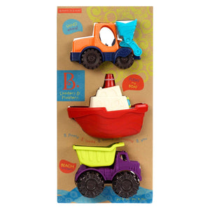 Set mit drei Mini-Fahrzeugen – Loaders & Floaters - Tublu.de