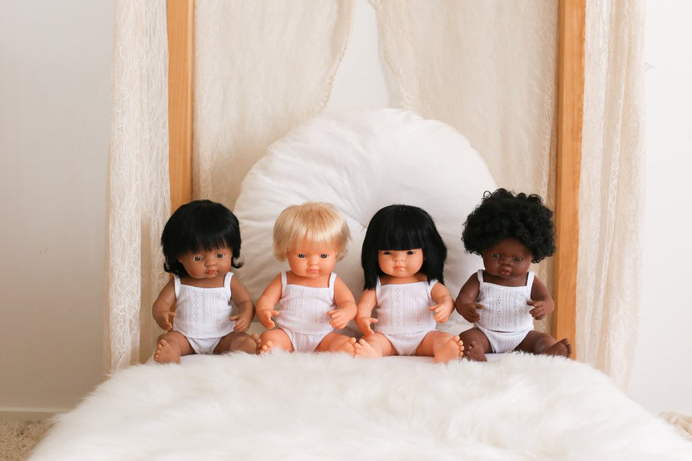 Puppe Mädchen – Afroamerikanerin 38 cm