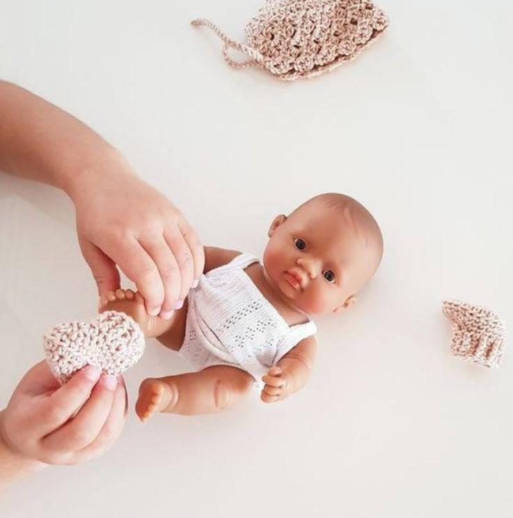 Puppe Baby - Europäer 21 cm