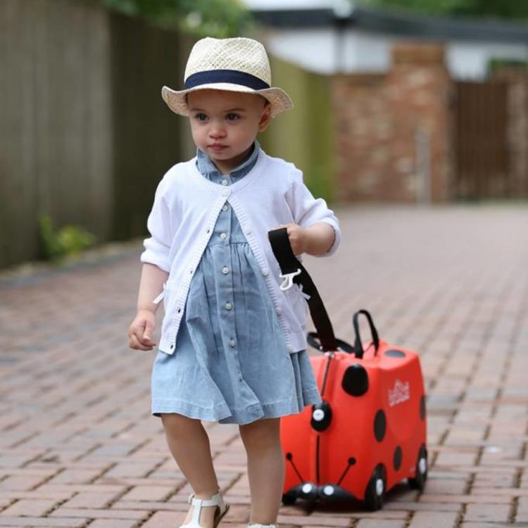 Kinderkoffer – Marienkäfer