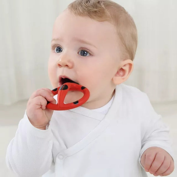 Trainingszahnbürste – Marienkäfer Dori 3–8 Monate - Tublu.de