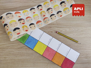 Aufkleber-Set auf Rolle – Emotionen - Tublu.de