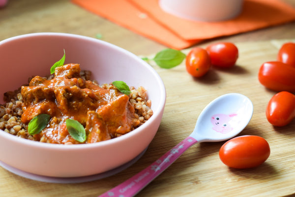 Esslernschüssel für Babys Doidy Bowl – grau