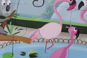 Sinnes-Puzzle – Ausflug in den Zoo - Tublu.de