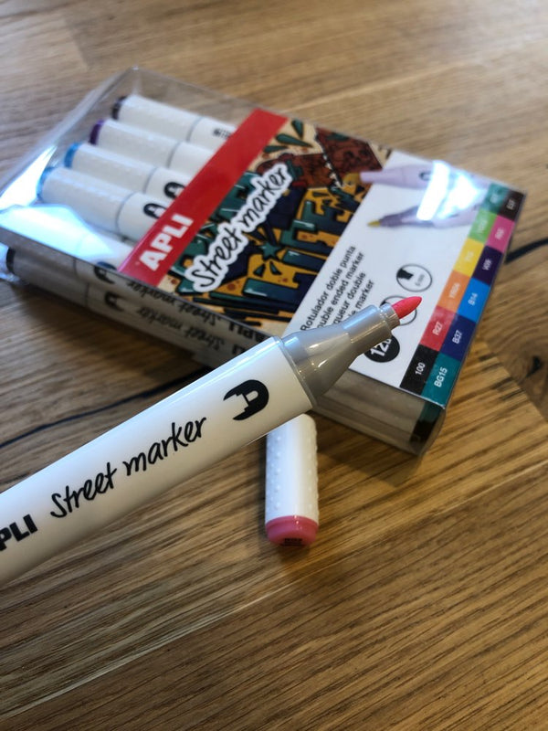 Doppelseitige Street Marker - 12 Farben - Tublu.de