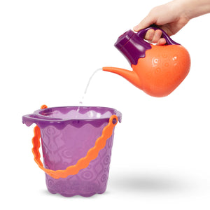 Strand-Accessoire-Set in Tasche - lila