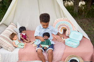 Set für Jungen FOREST Doll 38 cm