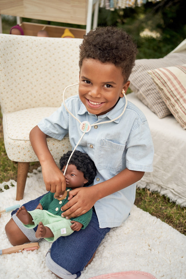 Set für Jungen FOREST Doll 38 cm