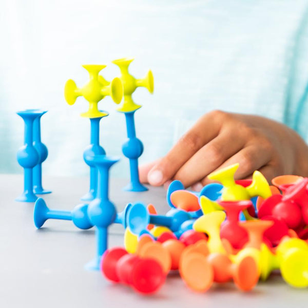 Mini-Saugnapf-Bausteine Squigz 75 Teile - Tublu.de