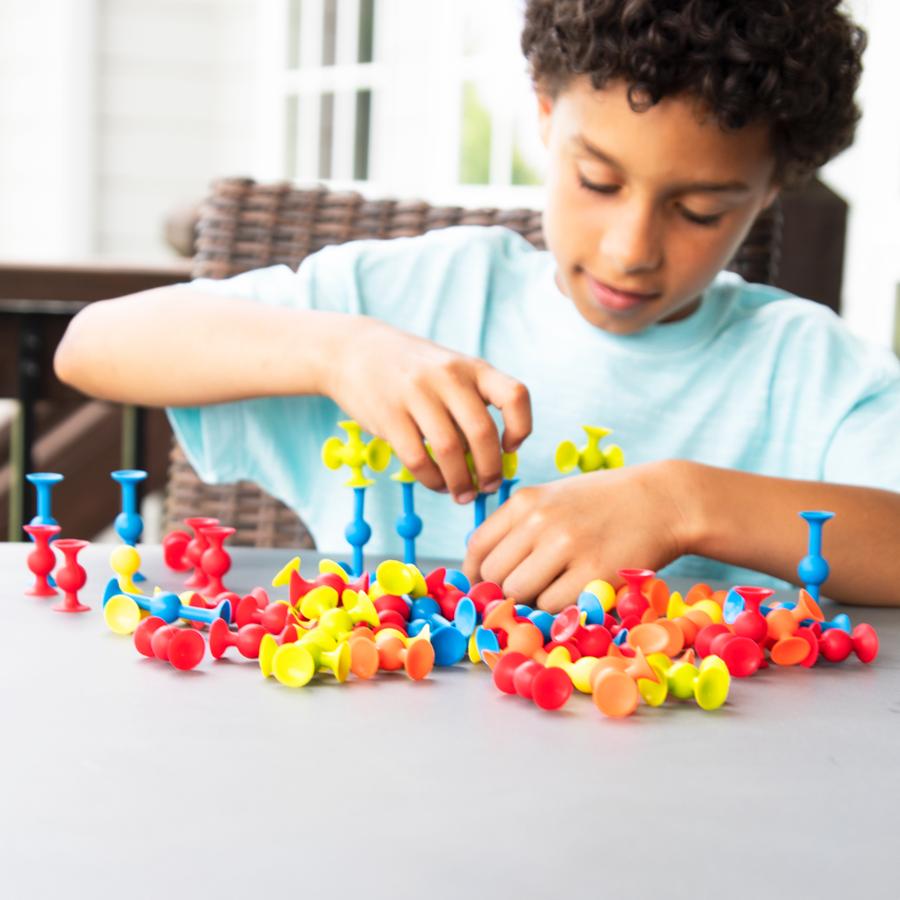 Mini-Saugnapf-Bausteine Squigz 75 Teile - Tublu.de