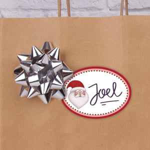 Weihnachtsetiketten – Rosa Weihnachten - Tublu.de