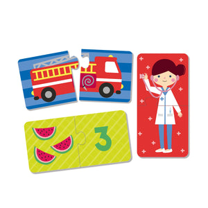 Zweiteiliges Puzzle-Set – Stadt 3+ - Tublu.de