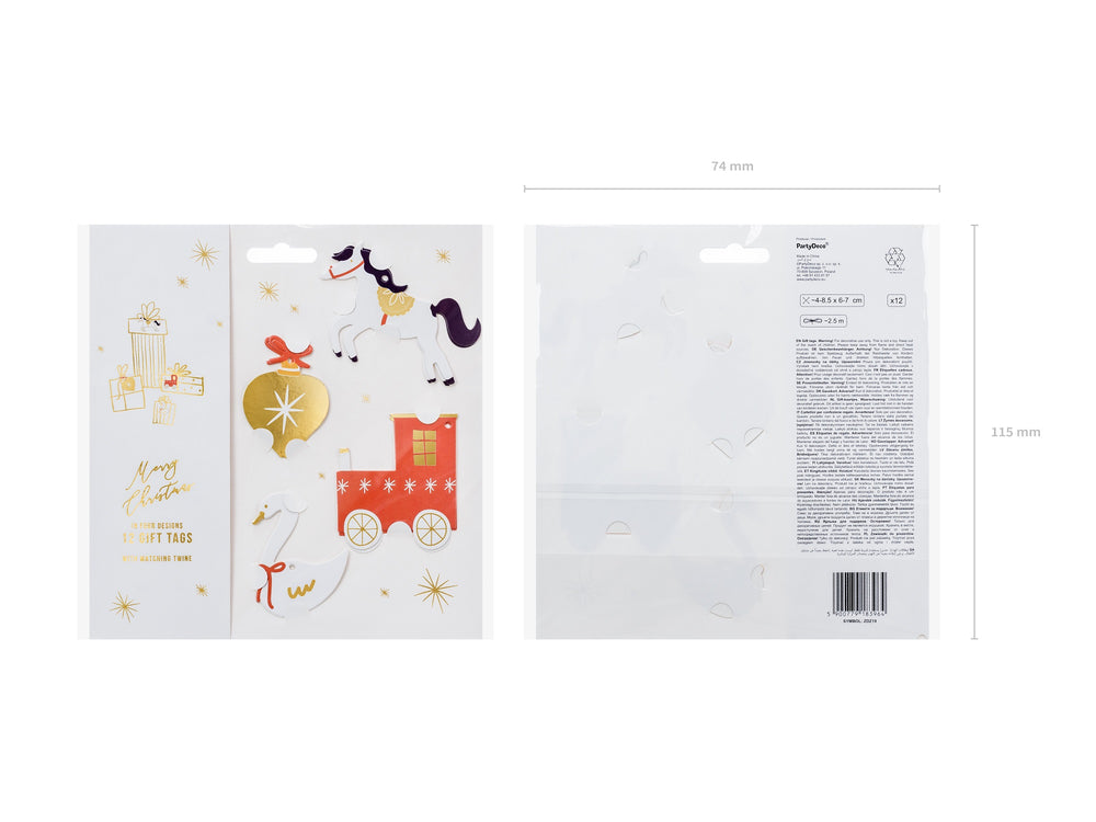 Geschenkanhänger – Lokomotive