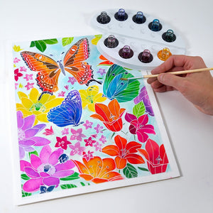 Aquarellum-Malset – Blumen