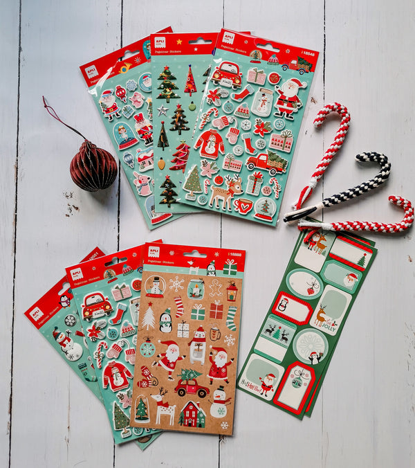 Weihnachtsaufkleber – Weihnachtsbäume - Tublu.de