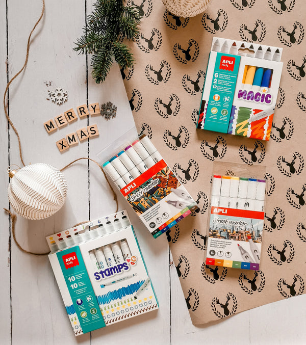 Doppelseitige Marker Street Marker – 6 Farben - Tublu.de