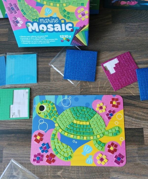 Mosaik-Malset – Seepferdchen - Tublu.de