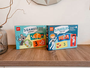 3er-Spieleset – Tiere - Tublu.de