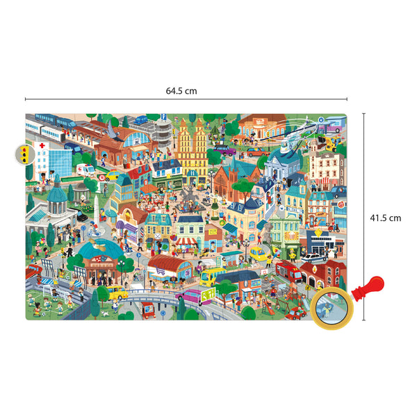Beobachtungspuzzle – Stadt 104 Teile 5+ - Tublu.de