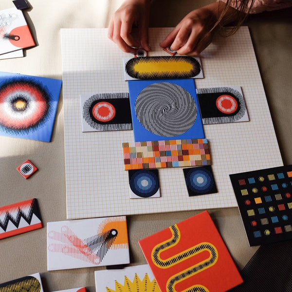Magnetisches Puzzle – Kinoptik Roboter - Tublu.de