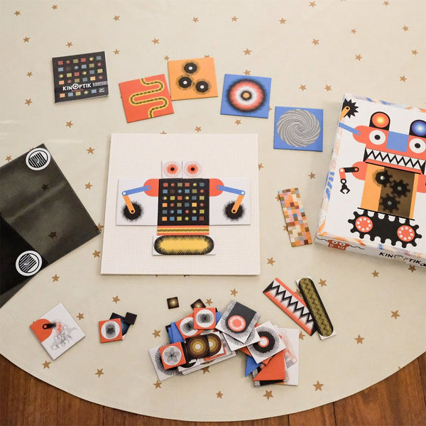 Magnetisches Puzzle – Kinoptik Roboter - Tublu.de
