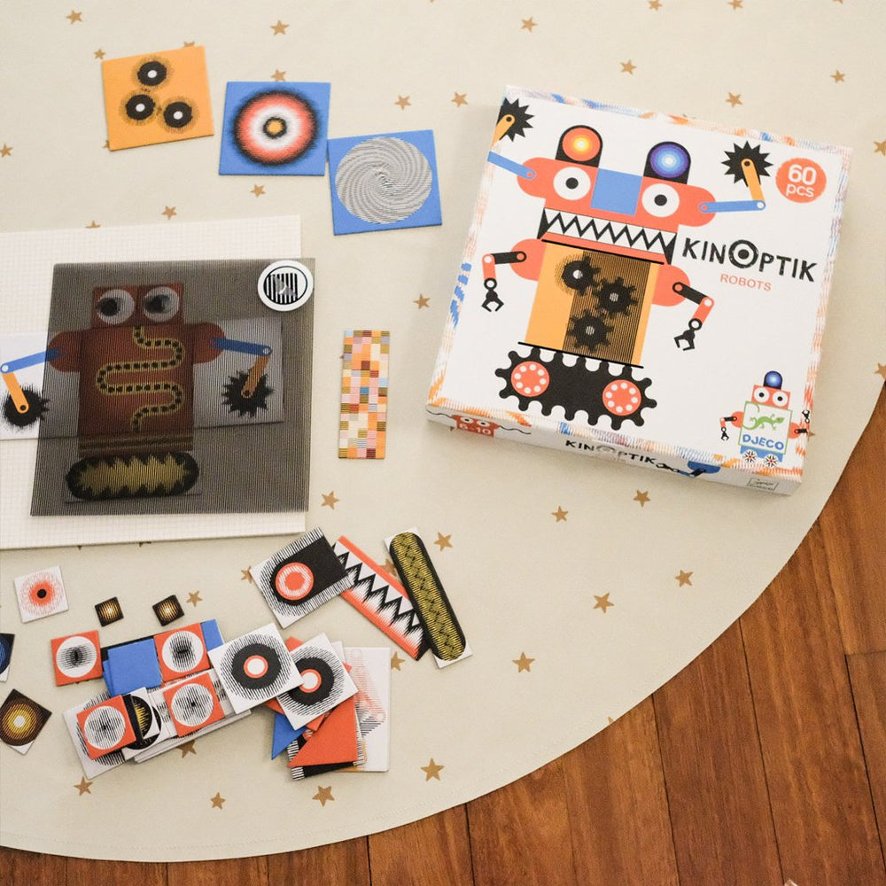 Magnetisches Puzzle – Kinoptik Roboter - Tublu.de