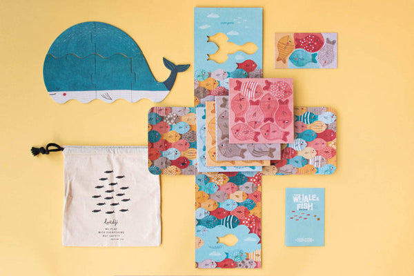 Puzzle – Wal und Fische - Tublu.de
