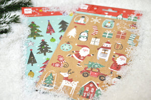Weihnachtsaufkleber – Weihnachtsbäume - Tublu.de