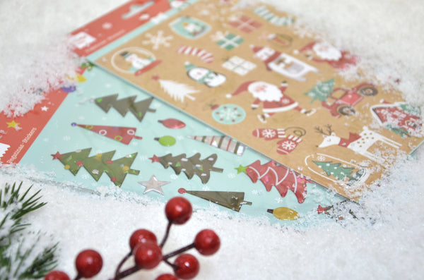 Weihnachtsaufkleber – Weihnachtsbäume - Tublu.de