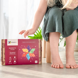 Magnetbausteine – Rainbow Geometry Pack 30 Teile - Tublu.de