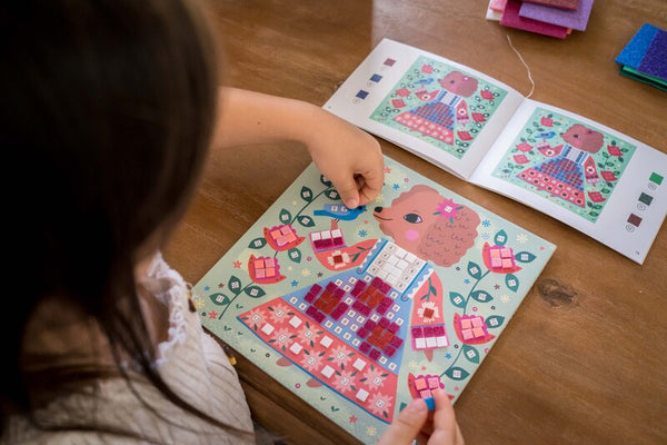 Zestaw artystyczny Djeco mozaika - Piękne zwierzątka - Tublu.de