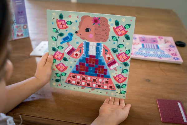 Zestaw artystyczny Djeco mozaika - Piękne zwierzątka - Tublu.de