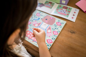 Zestaw artystyczny Djeco mozaika - Piękne zwierzątka - Tublu.de