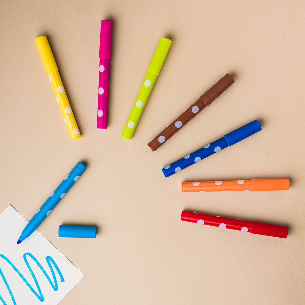 Filzstifte für Kleinkinder - 8 Farben - Tublu.de