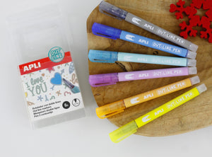 Konturmarker Out Line 6 Stück - Tublu.de