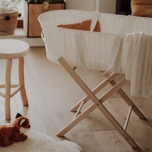 Ständer für Moseskorb Smart – Naturholz