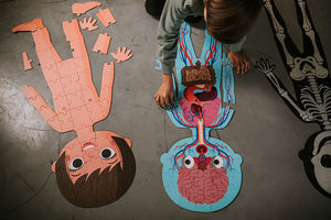 Riesiges Lernpuzzle – Der menschliche Körper - Tublu.de