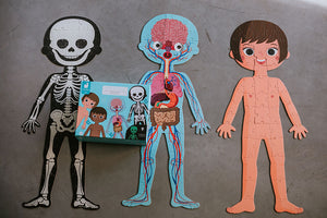 Riesiges Lernpuzzle – Der menschliche Körper - Tublu.de