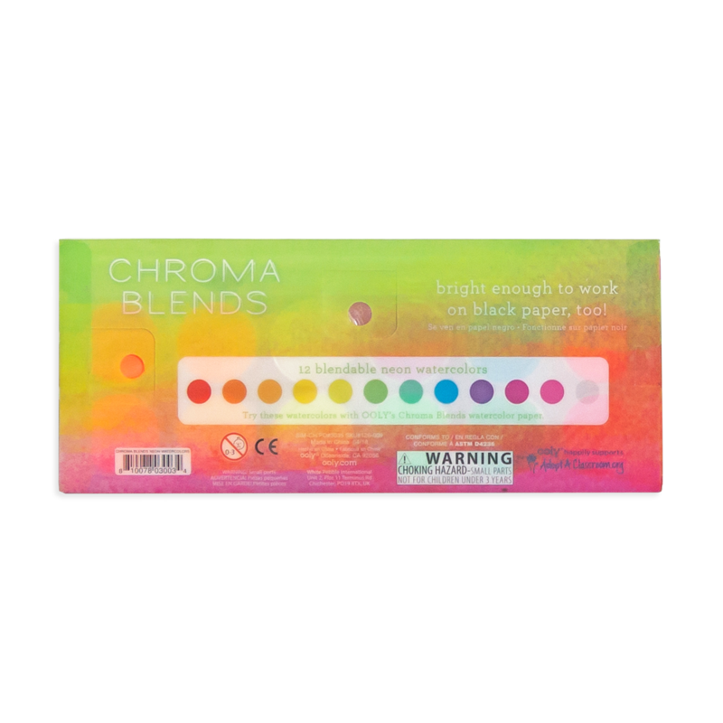 Aquarellfarben – Neonfarben