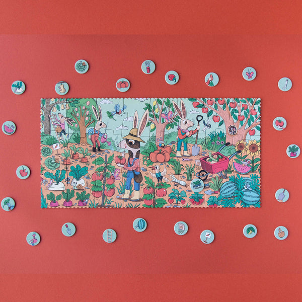 Puzzle 24 Teile – Der Garten der Kaninchen - Tublu.de